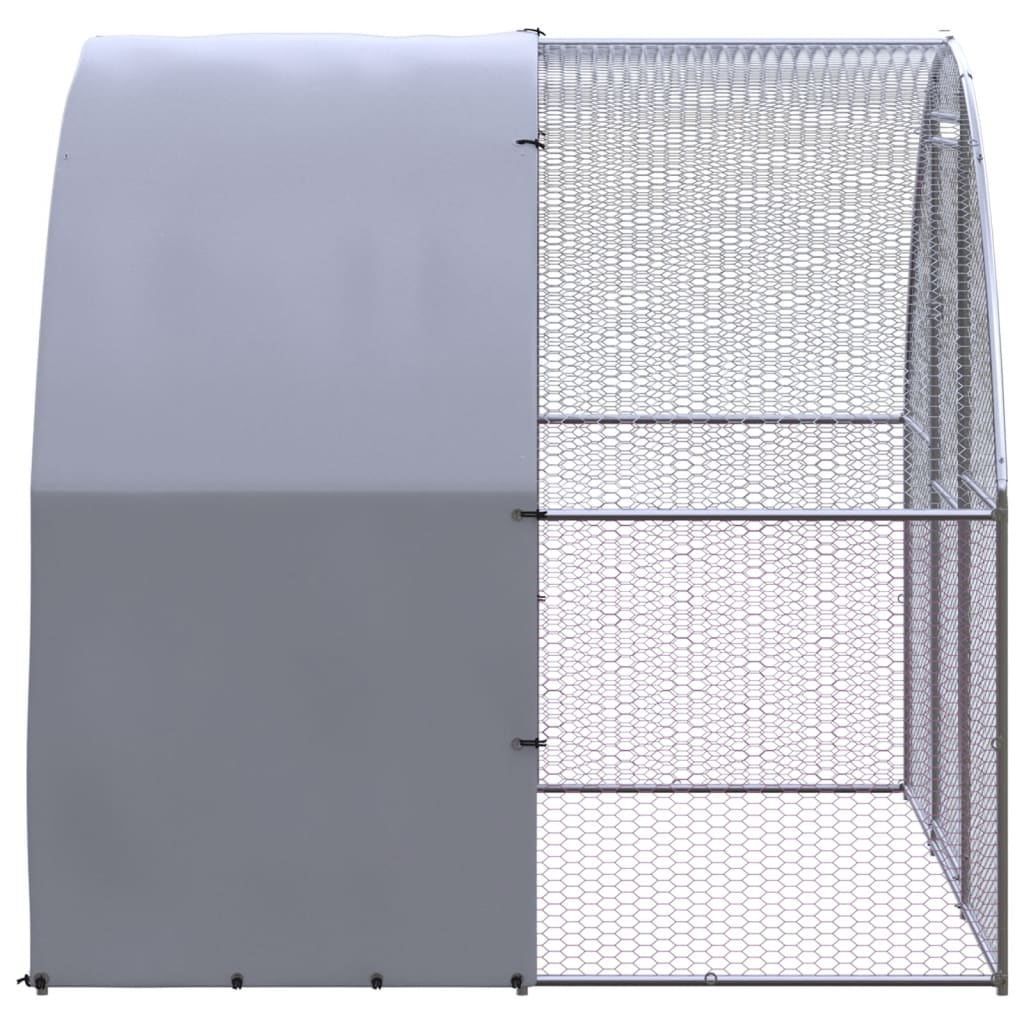 vidaXL Volieră de păsări pentru exterior, 3x2x2 m, oțel galvanizat vidaXL Volieră de păsări pentru exterior, 3x2x2 m, oțel galvanizat