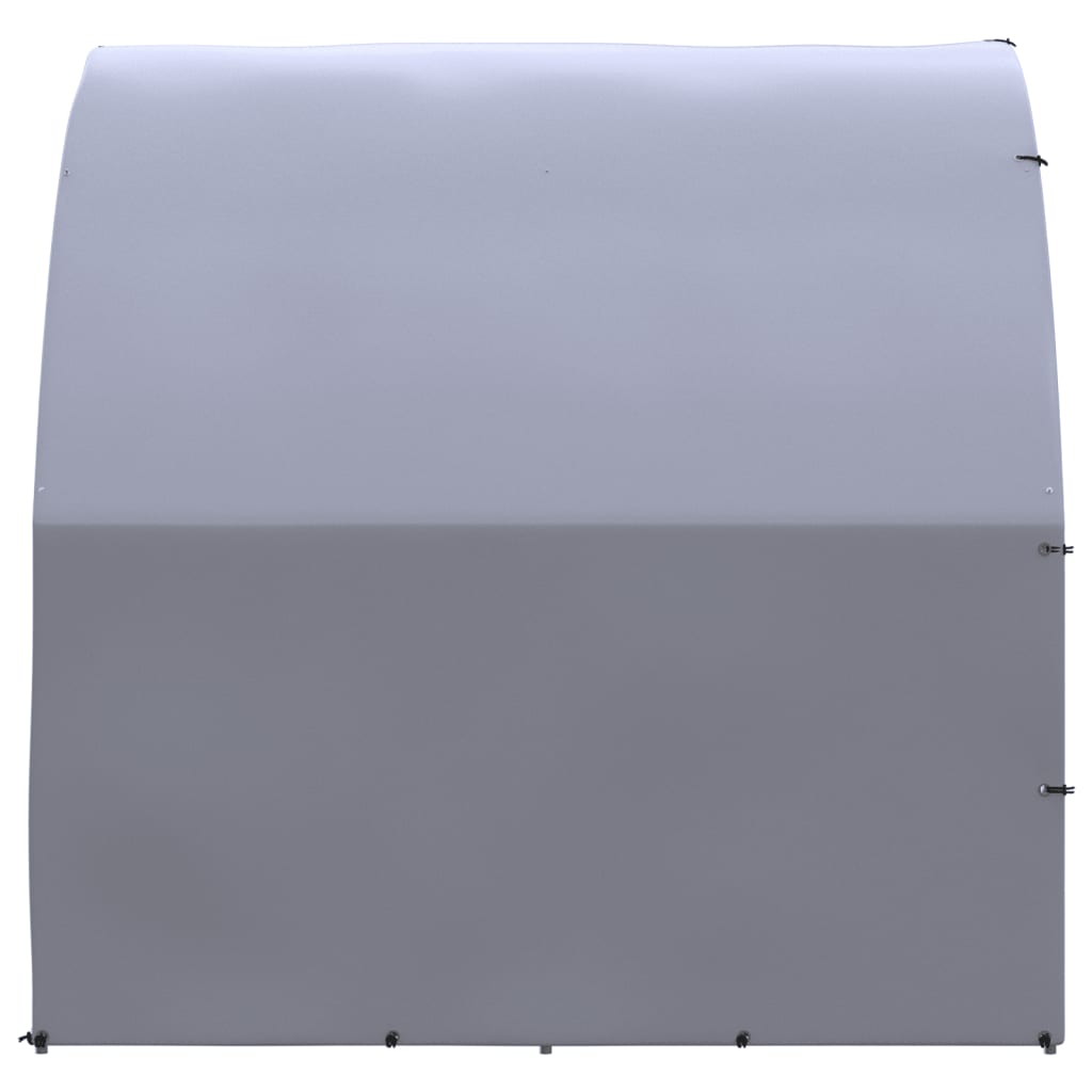 vidaXL Coteț de găini pentru exterior, 3x16x2 m, oțel zincat