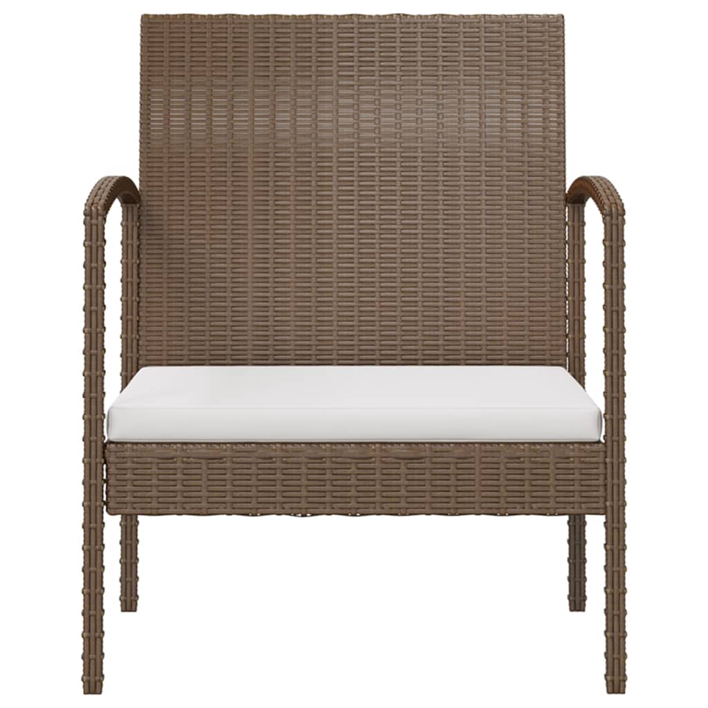 vidaXL Set mobilier de grădină cu perne, 8 piese, maro, poliratan vidaXL Set mobilier de grădină cu perne, 8 piese, maro, poliratan