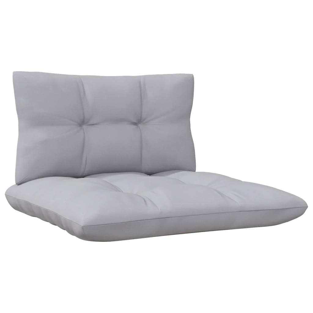 vidaXL Set mobilier grădină cu perne, 5 piese, antracit, lemn de pin
