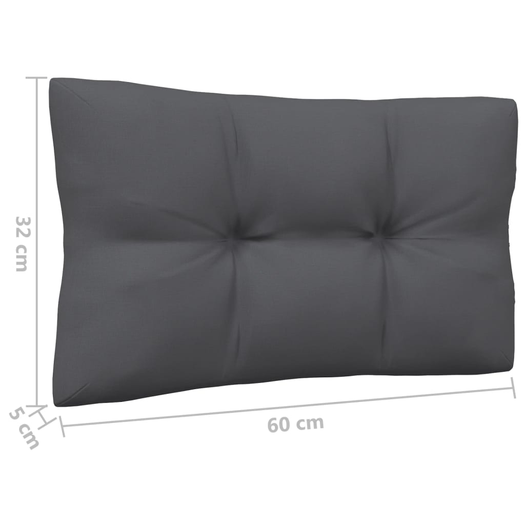 vidaXL Set mobilier grădină cu perne, 4 piese, lemn de pin
