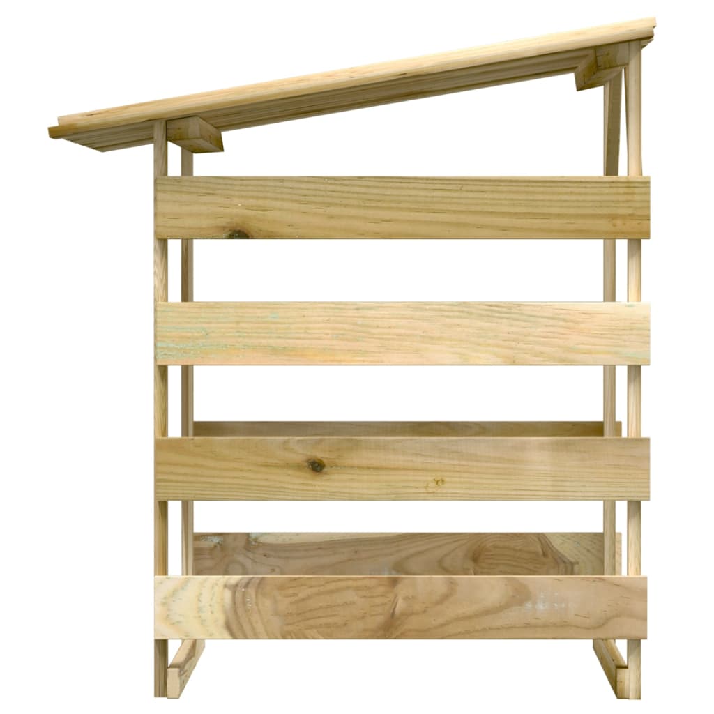 vidaXL Pergole cu acoperiș, 6 buc., 100x90x100 cm, lemn de pin tratat vidaXL Pergole cu acoperiș, 6 buc., 100x90x100 cm, lemn de pin tratat