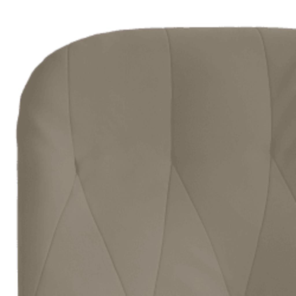 vidaXL Scaun de relaxare cu taburet, gri deschis, catifea vidaXL Scaun de relaxare cu taburet, gri deschis, catifea