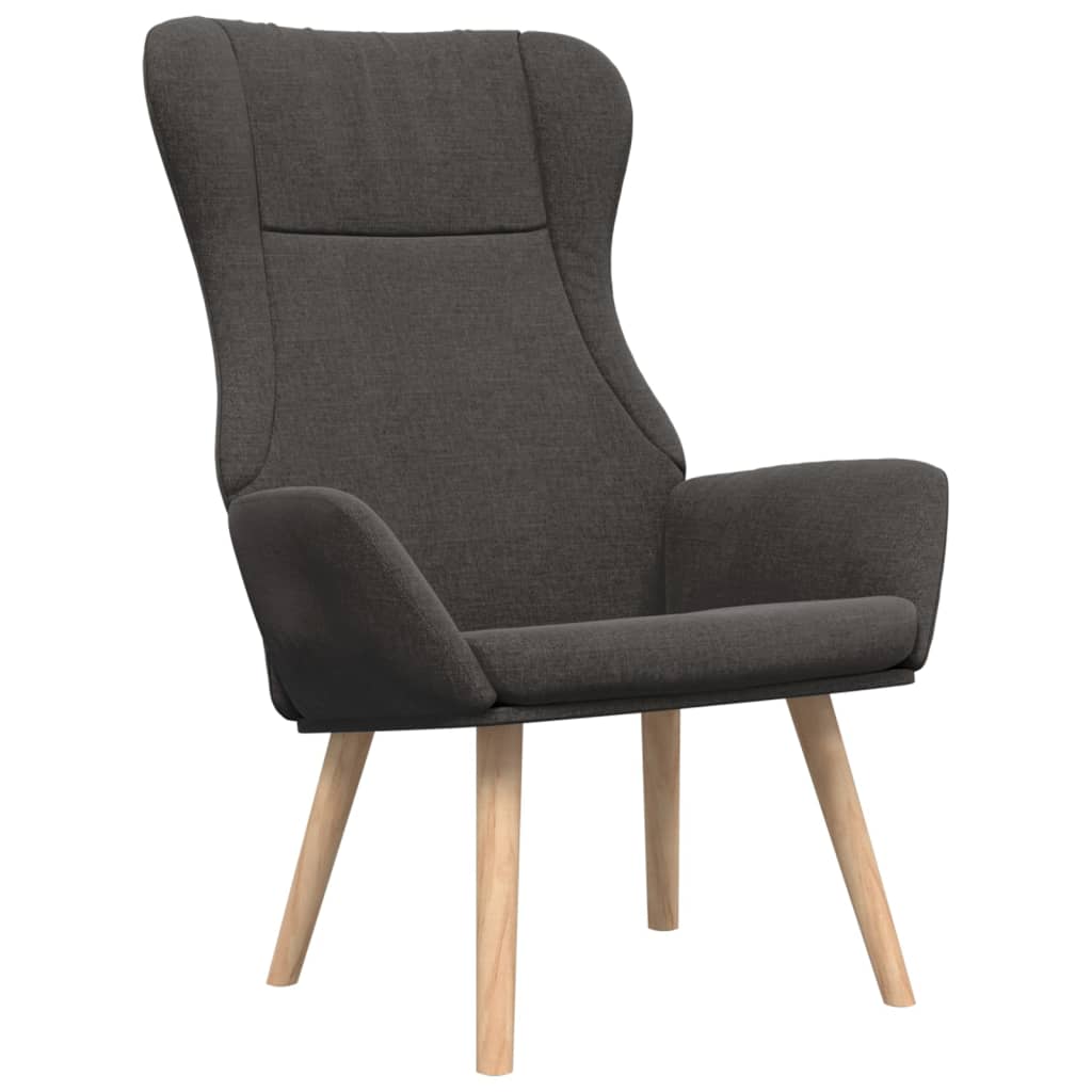 vidaXL Scaun de relaxare cu taburet, gri deschis, textil vidaXL Scaun de relaxare cu taburet, gri deschis, textil