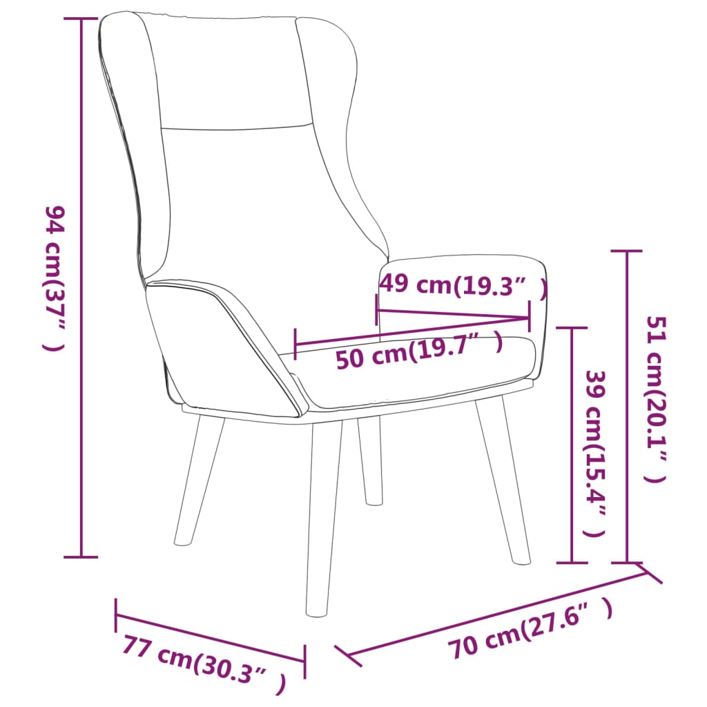 vidaXL Scaun de relaxare cu taburet, gri deschis, textil vidaXL Scaun de relaxare cu taburet, gri deschis, textil