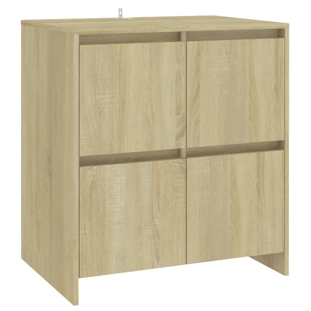 vidaXL Servante, 2 buc., stejar sonoma, 70x41x75 cm, lemn prelucrat