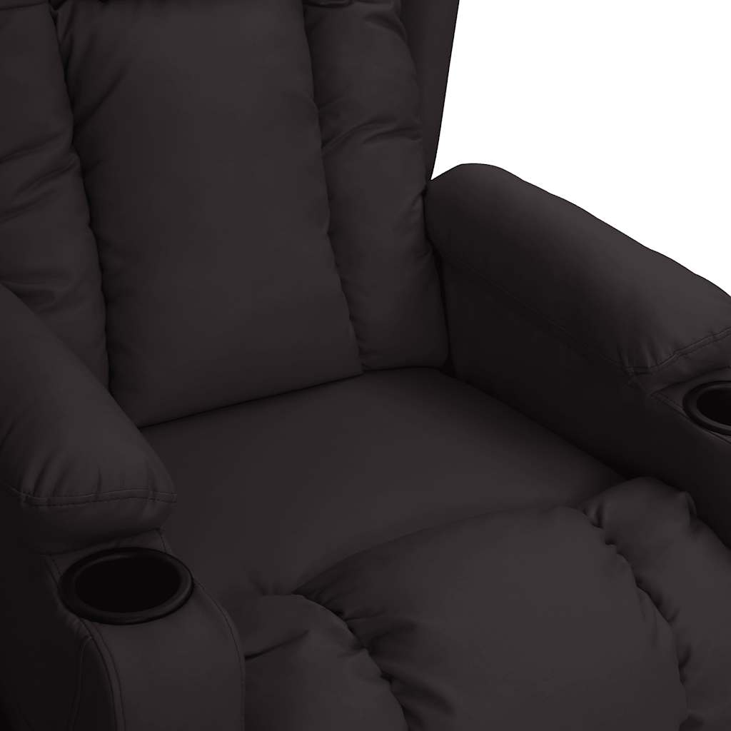 vidaXL Fotoliu de masaj electric, negru, piele ecologică vidaXL Fotoliu de masaj electric, negru, piele ecologică