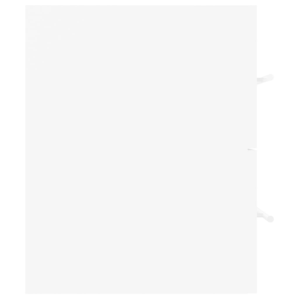 vidaXL Dulap cu chiuvetă încorporată, alb, lemn prelucrat