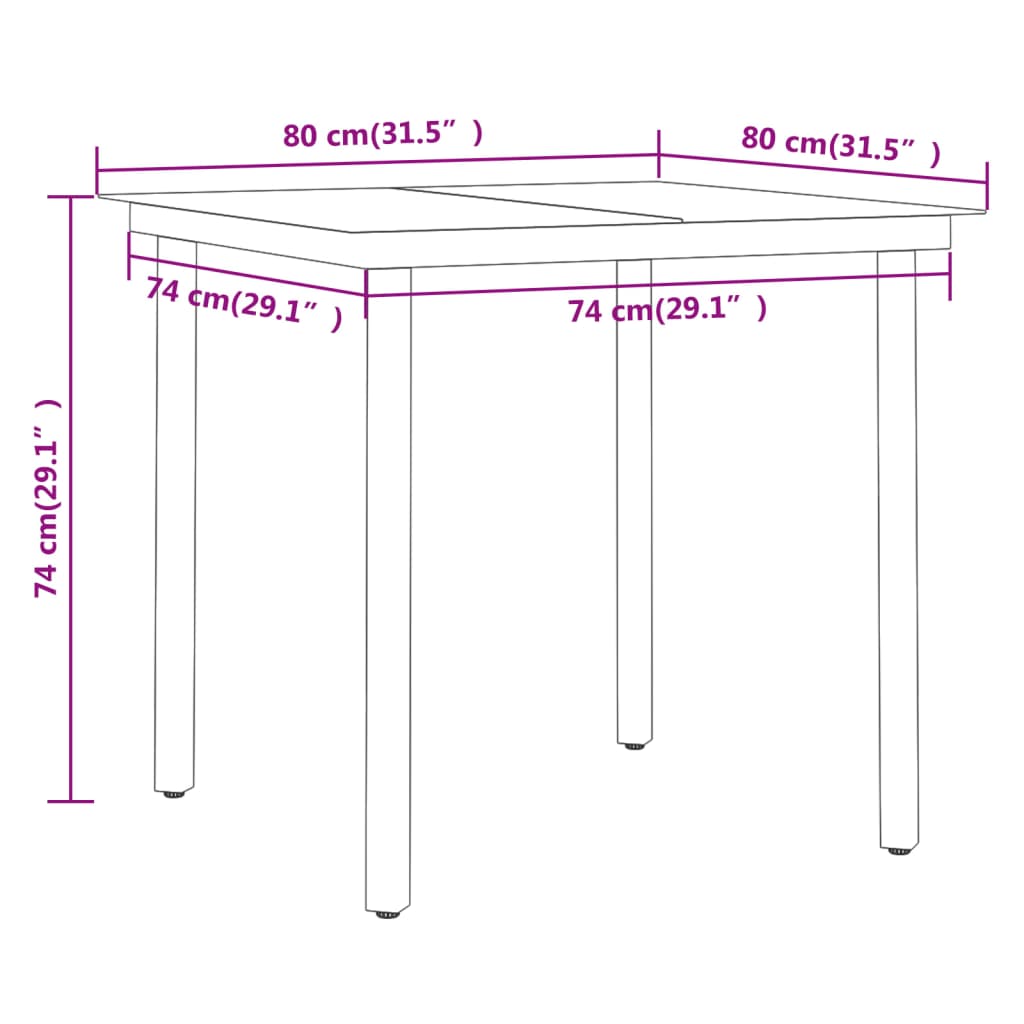 vidaXL Set mobilier de grădină, 5 piese, gri și negru vidaXL Set mobilier de grădină, 5 piese, gri și negru