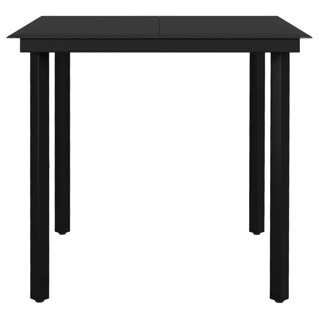 vidaXL Set mobilier pentru grădină, 5 piese, gri închis vidaXL Set mobilier pentru grădină, 5 piese, gri închis