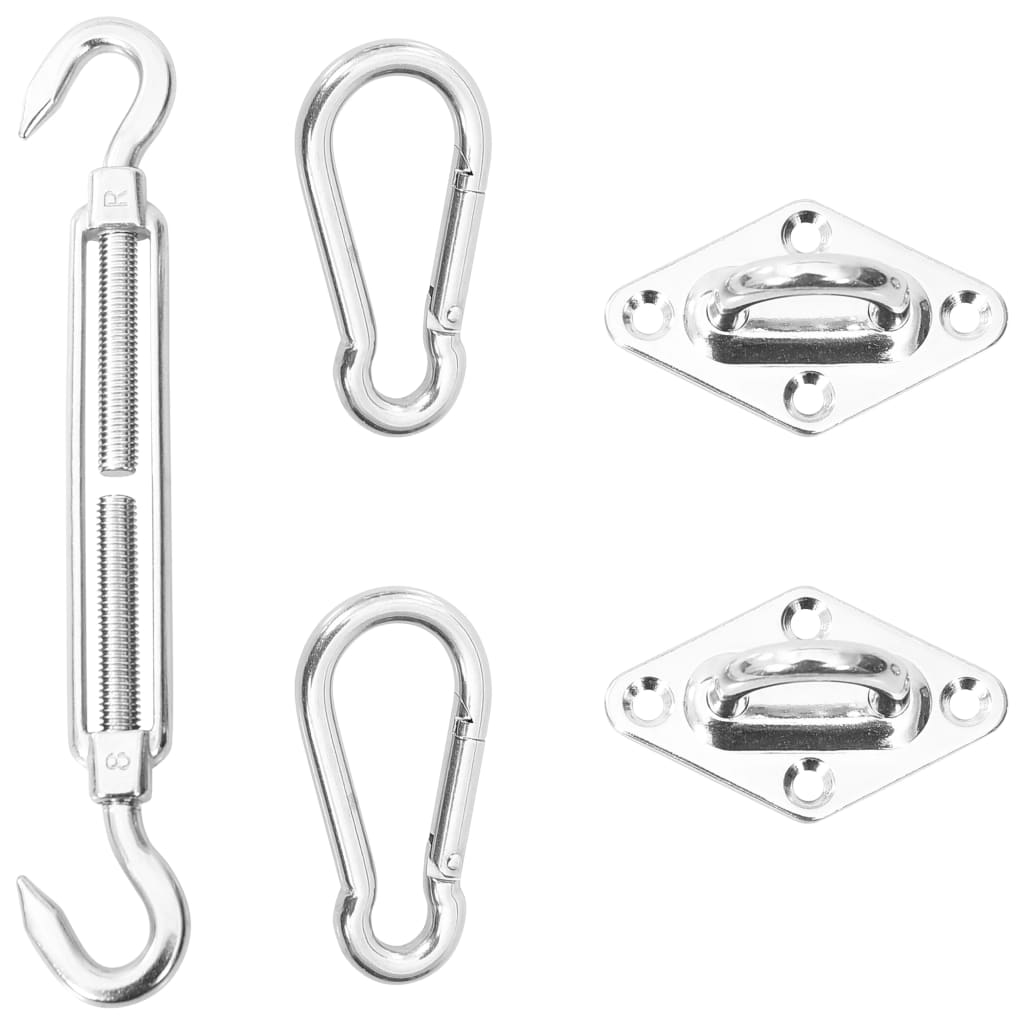 vidaXL Kit accesorii de montaj parasolar, 5 piese, oțel inoxidabil vidaXL Kit accesorii de montaj parasolar, 5 piese, oțel inoxidabil