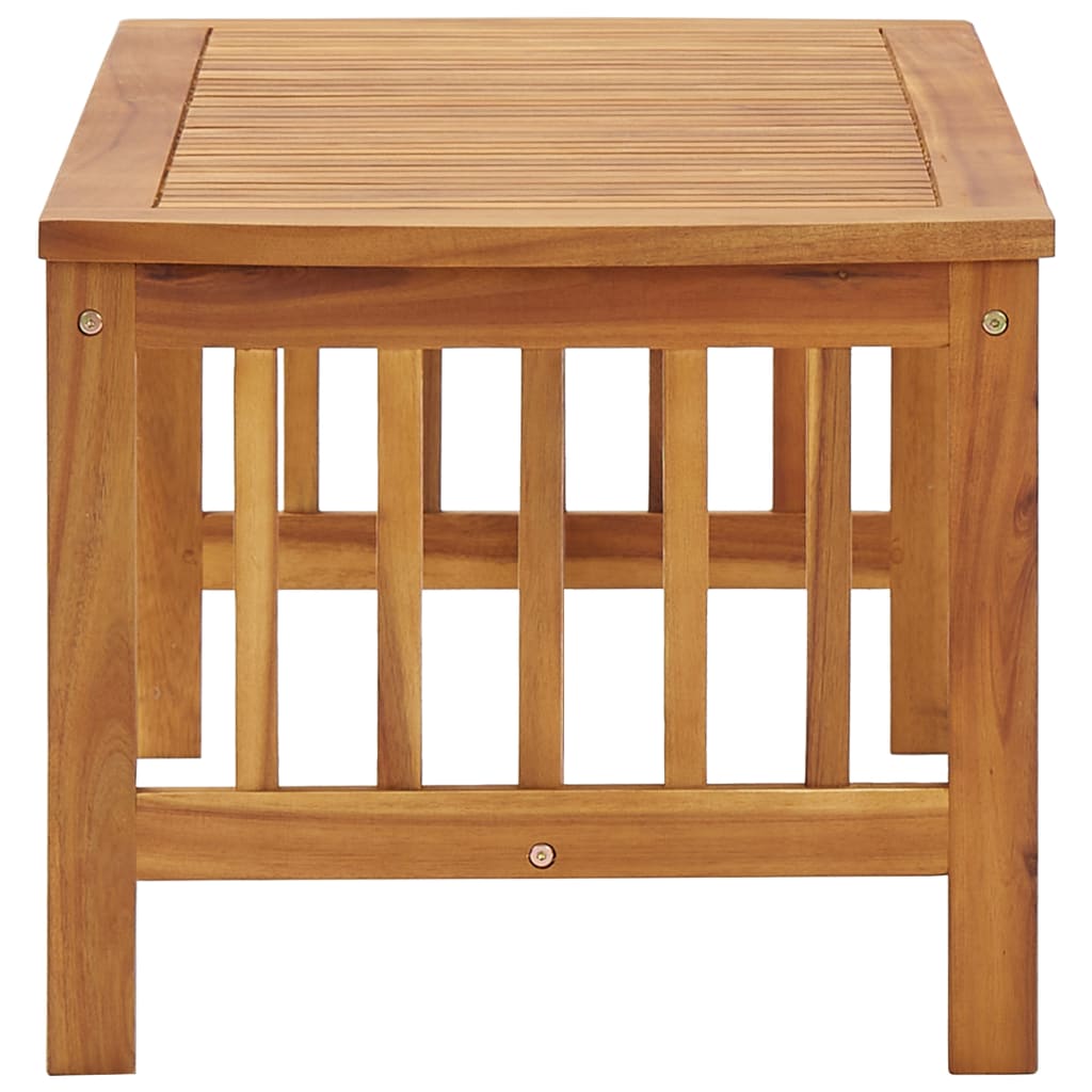 vidaXL Masă de cafea, 102 x 50 x 43 cm, lemn masiv de acacia
