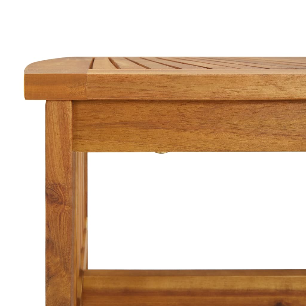 vidaXL Masă de cafea, 102 x 50 x 43 cm, lemn masiv de acacia