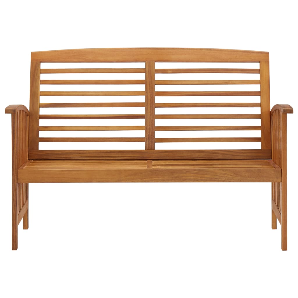 vidaXL Bancă de grădină, 119 cm, lemn masiv de acacia