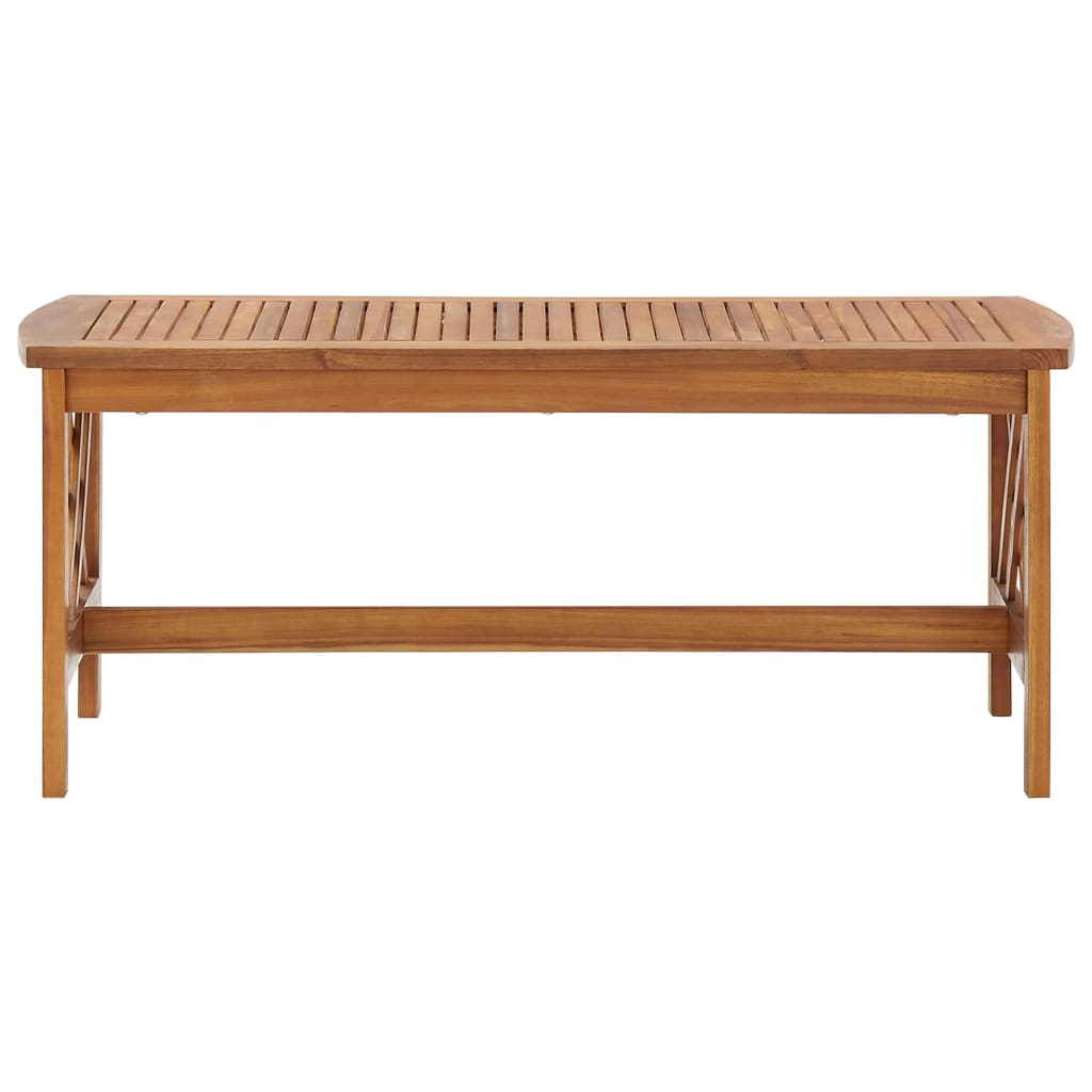 vidaXL Masă de cafea, 102 x 50 x 43 cm, lemn masiv de acacia vidaXL Masă de cafea, 102 x 50 x 43 cm, lemn masiv de acacia