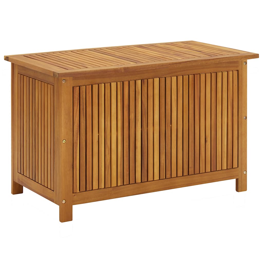 vidaXL Ladă de depozitare grădină, 90x50x58 cm, lemn masiv de acacia vidaXL Ladă de depozitare grădină, 90x50x58 cm, lemn masiv de acacia