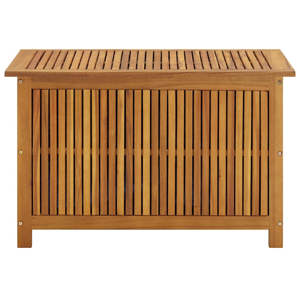 vidaXL Ladă de depozitare grădină, 90x50x58 cm, lemn masiv de acacia vidaXL Ladă de depozitare grădină, 90x50x58 cm, lemn masiv de acacia