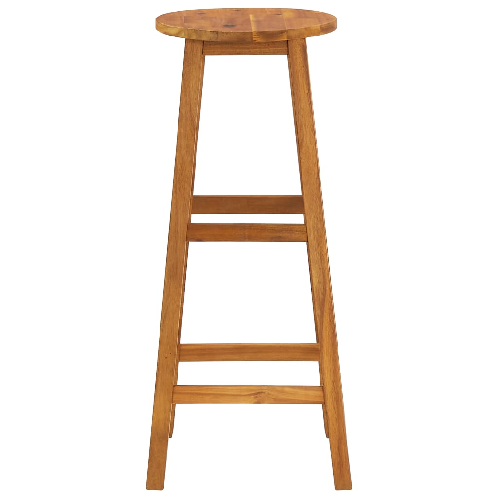 vidaXL Taburete de bar, 6 buc., lemn masiv de acacia vidaXL Taburete de bar, 6 buc., lemn masiv de acacia