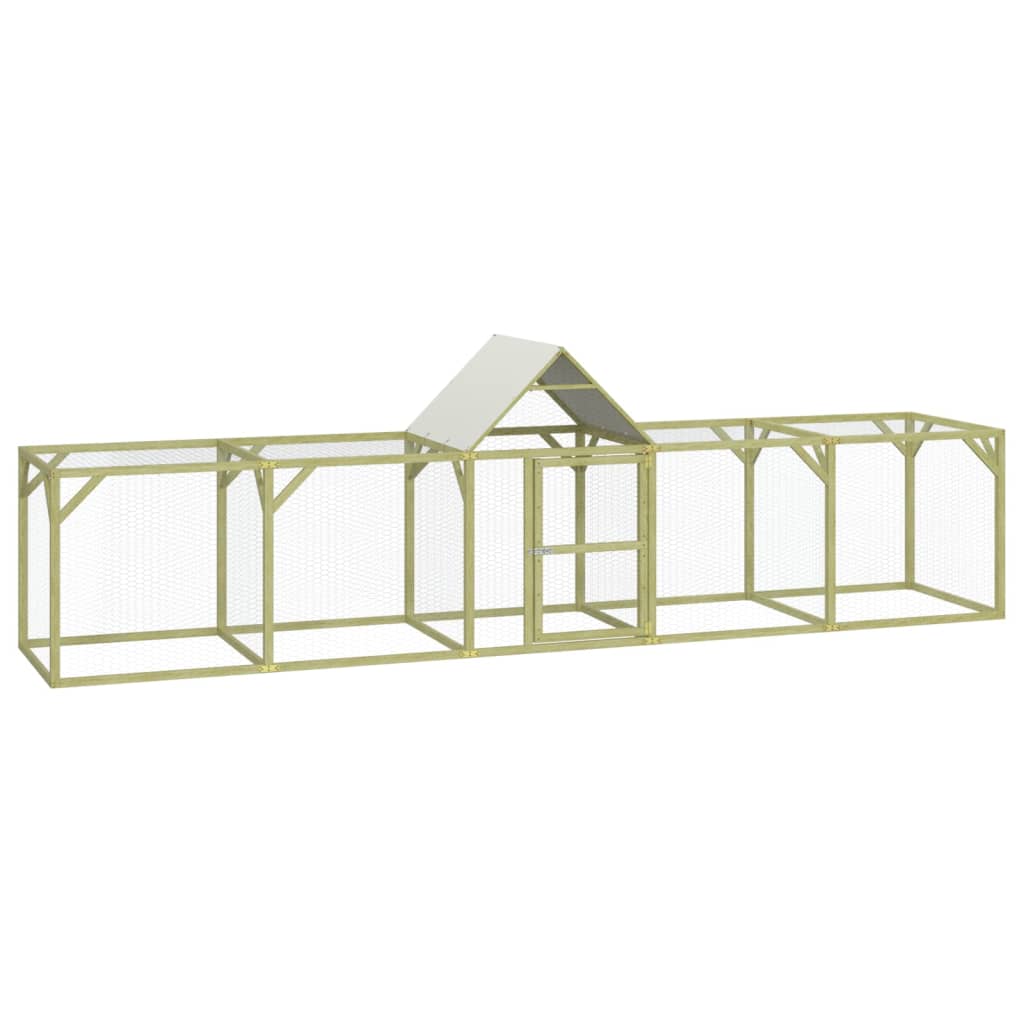 vidaXL Coteț de găini, 500x100x150 cm, lemn masiv de pin impregnat vidaXL Coteț de găini, 500x100x150 cm, lemn masiv de pin impregnat