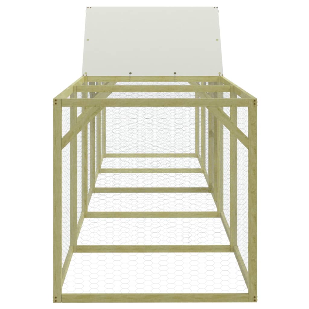 vidaXL Coteț de găini, 500x100x150 cm, lemn masiv de pin impregnat vidaXL Coteț de găini, 500x100x150 cm, lemn masiv de pin impregnat