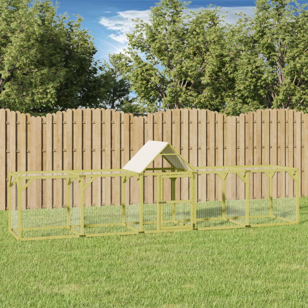 vidaXL Coteț de găini, 500x100x150 cm, lemn masiv de pin impregnat vidaXL Coteț de găini, 500x100x150 cm, lemn masiv de pin impregnat
