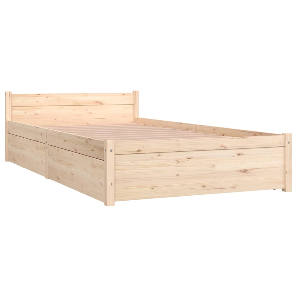 vidaXL Cadru de pat cu sertare Single, 90x190 cm