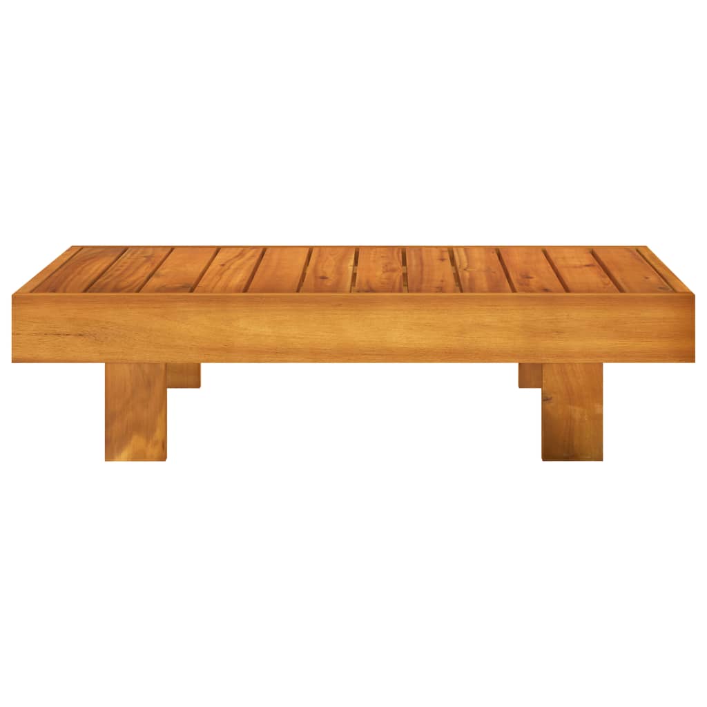 vidaXL Set mobilier grădină perne alb/crem, 2 piese, lemn masiv acacia vidaXL Set mobilier grădină perne alb/crem, 2 piese, lemn masiv acacia