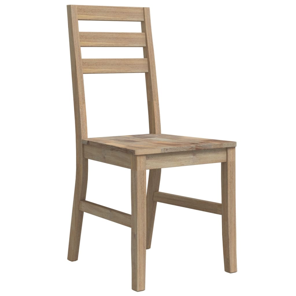vidaXL Set mobilier de bucătărie, 7 piese, lemn masiv de acacia