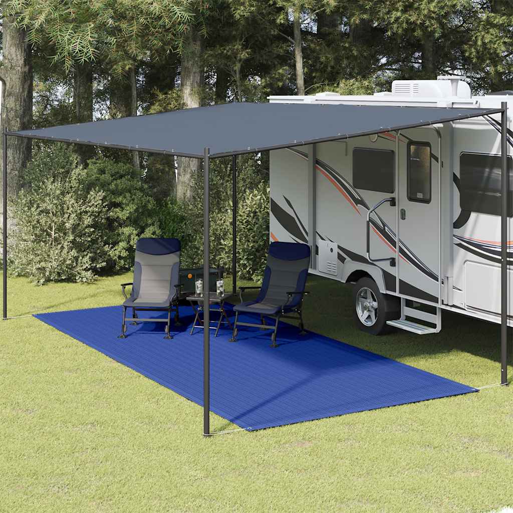 vidaXL Covor pentru cort, albastru, 250x550 cm vidaXL Covor pentru cort, albastru, 250x550 cm