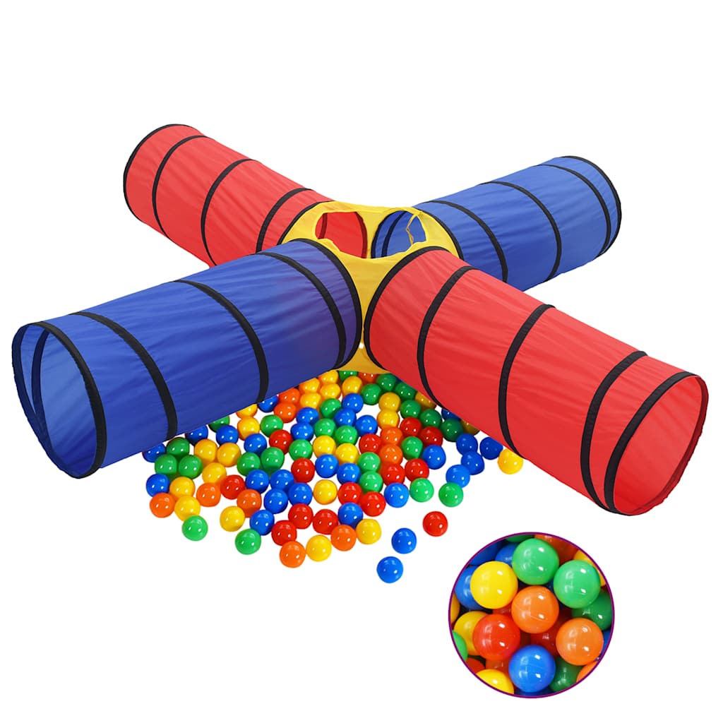 vidaXL Cort de joacă pentru copii cu 250 bile, multicolor vidaXL Cort de joacă pentru copii cu 250 bile, multicolor