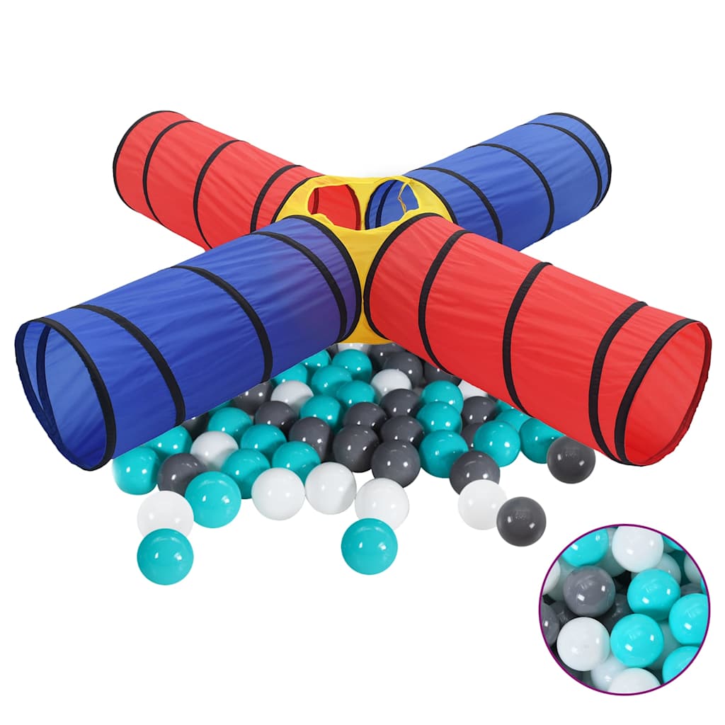 vidaXL Cort de joacă pentru copii cu 250 bile, multicolor vidaXL Cort de joacă pentru copii cu 250 bile, multicolor