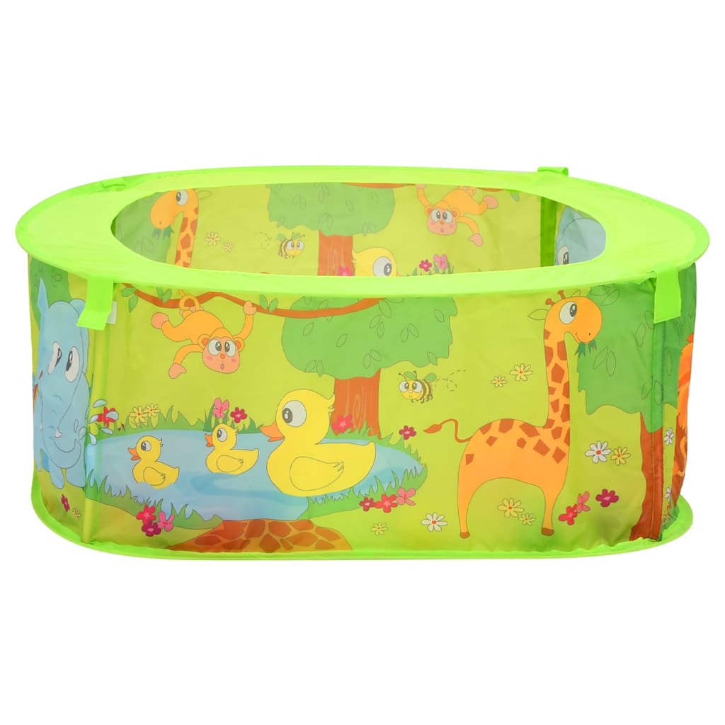 vidaXL Piscină cu bile pentru copii, 300 de bile, 75x75x32 cm vidaXL Piscină cu bile pentru copii, 300 de bile, 75x75x32 cm