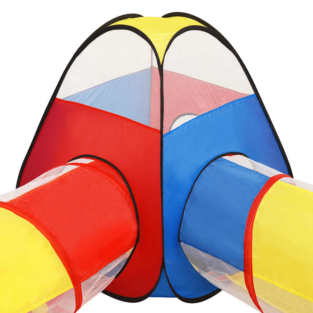 vidaXL Cort de joacă pentru copii, 250 bile, multicolor, 190x264x90 cm