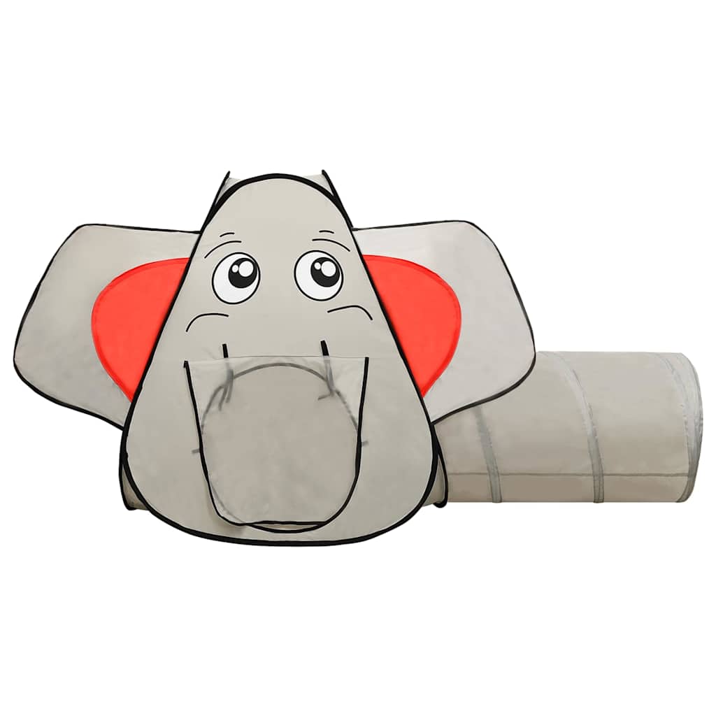 vidaXL Cort de joacă elefant pentru copii 250 bile, gri, 174x86x101 cm vidaXL Cort de joacă elefant pentru copii 250 bile, gri, 174x86x101 cm