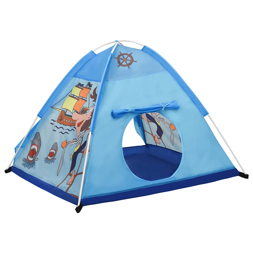 vidaXL Cort de joacă pentru copii cu 250 bile, albastru, 120x120x90 cm vidaXL Cort de joacă pentru copii cu 250 bile, albastru, 120x120x90 cm