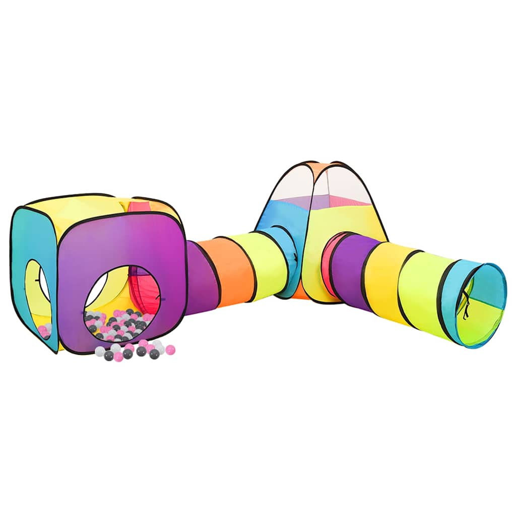 vidaXL Cort de joacă pentru copii, 250 bile, multicolor, 190x264x90 cm vidaXL Cort de joacă pentru copii, 250 bile, multicolor, 190x264x90 cm