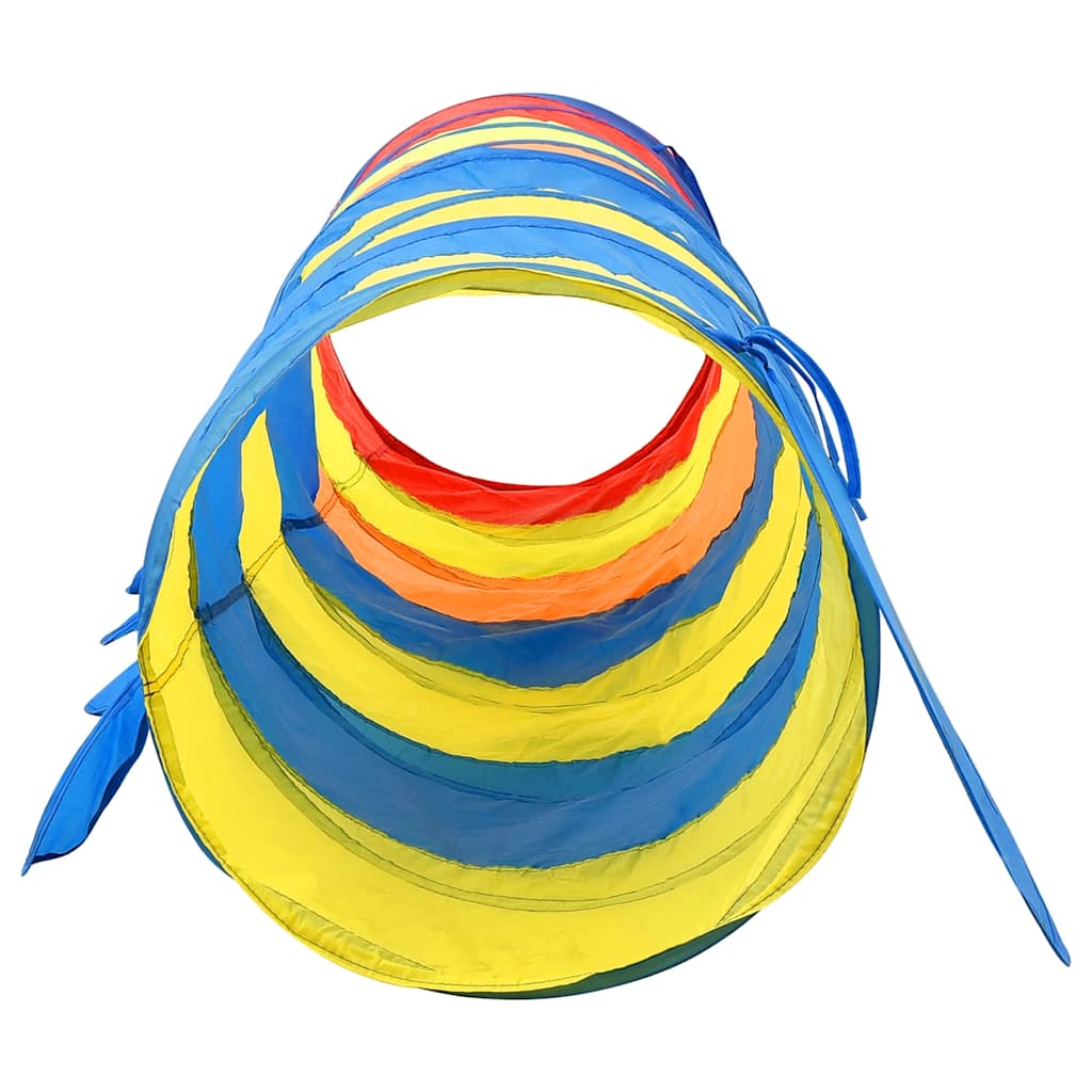vidaXL Tunel de joacă pt copii, 250 bile, multicolor, 245 cm poliester