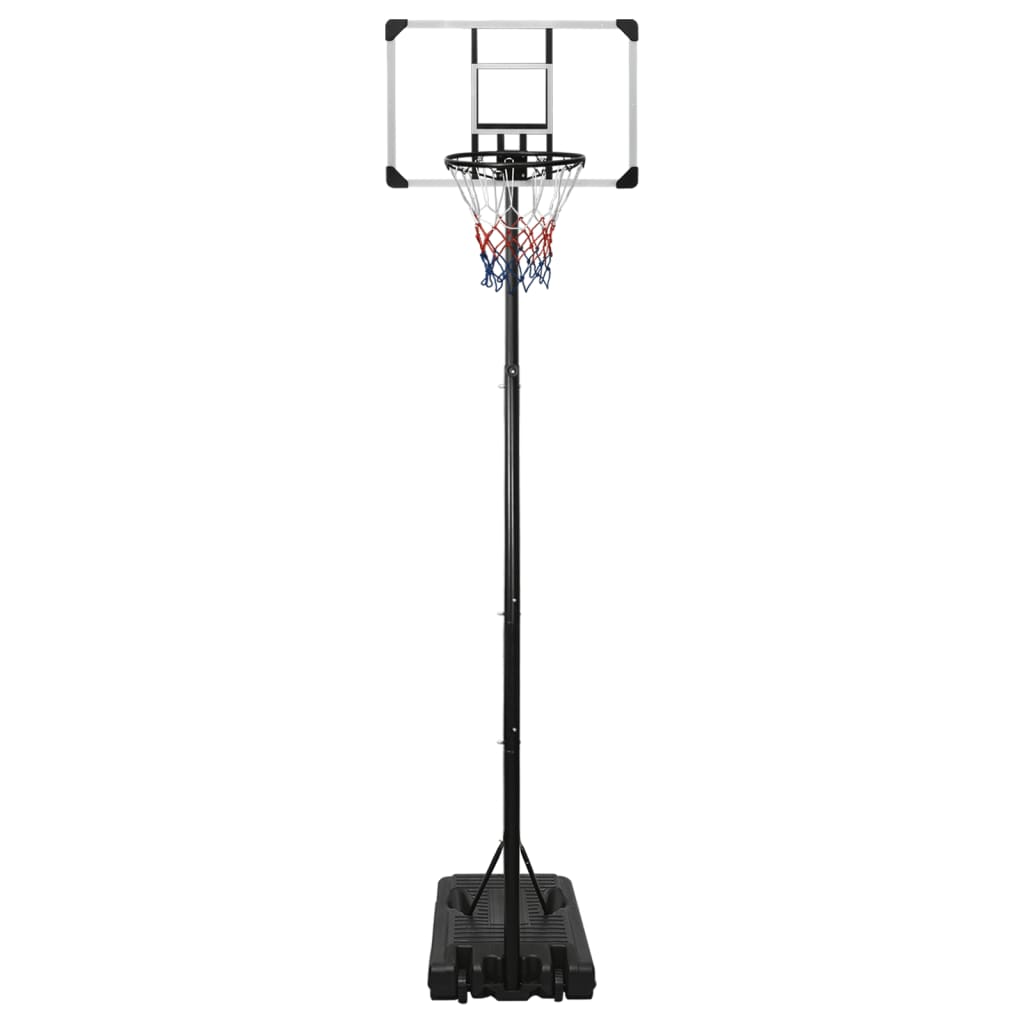 vidaXL Suport coș de baschet, transparent, 280-350 cm, policarbonat vidaXL Suport coș de baschet, transparent, 280-350 cm, policarbonat
