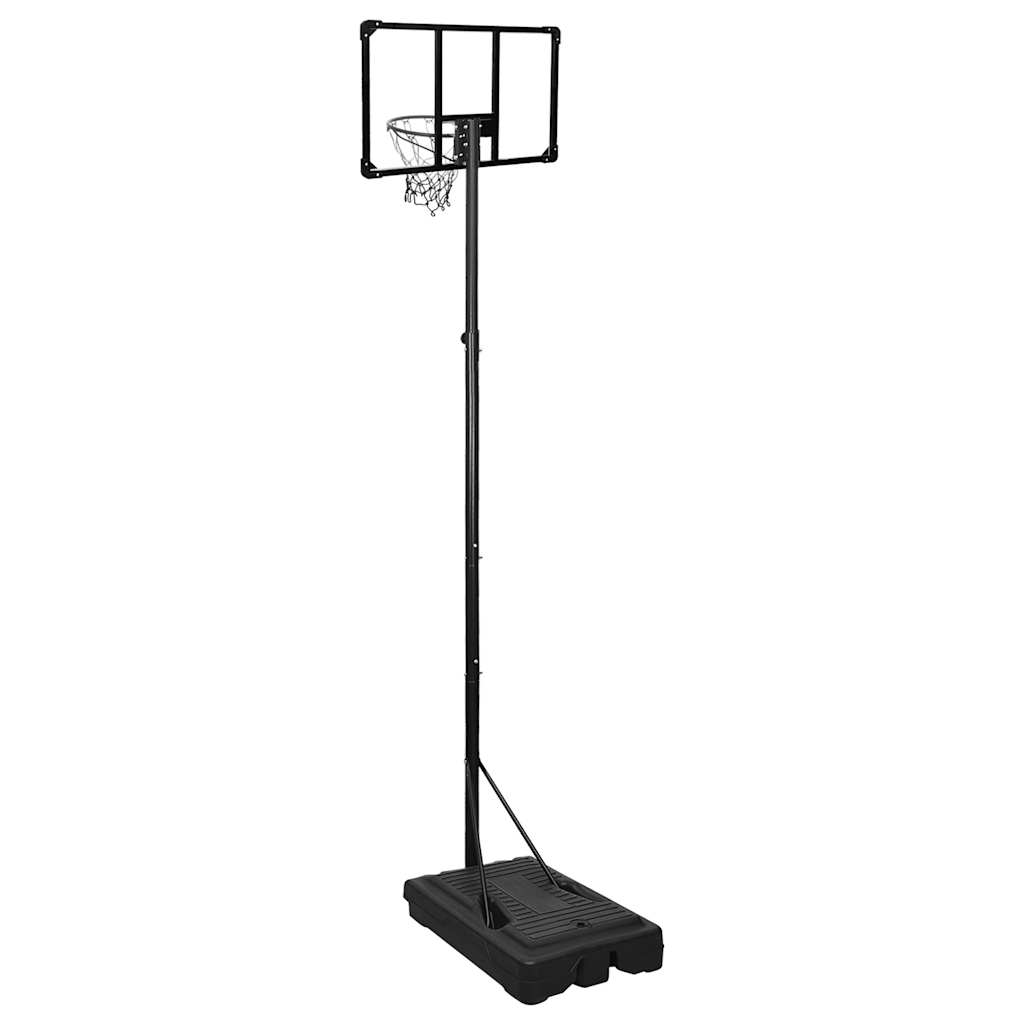 vidaXL Suport coș de baschet, transparent, 280-350 cm, policarbonat vidaXL Suport coș de baschet, transparent, 280-350 cm, policarbonat
