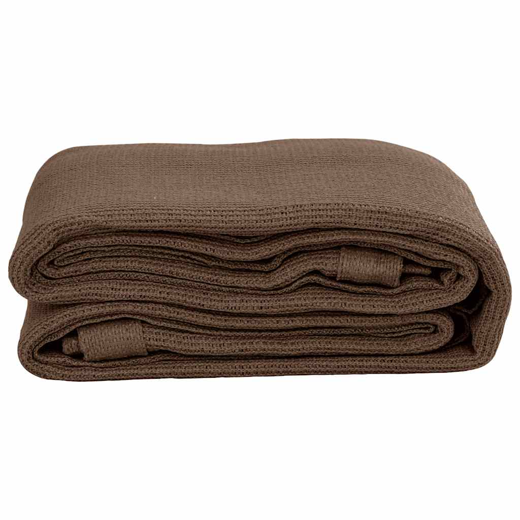 vidaXL Covor cort, maro, 250x400 cm vidaXL Covor cort, maro, 250x400 cm