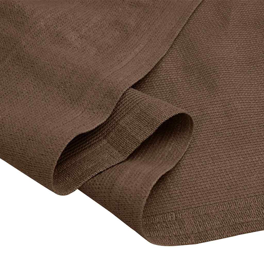 vidaXL Covor cort, maro, 250x400 cm vidaXL Covor cort, maro, 250x400 cm