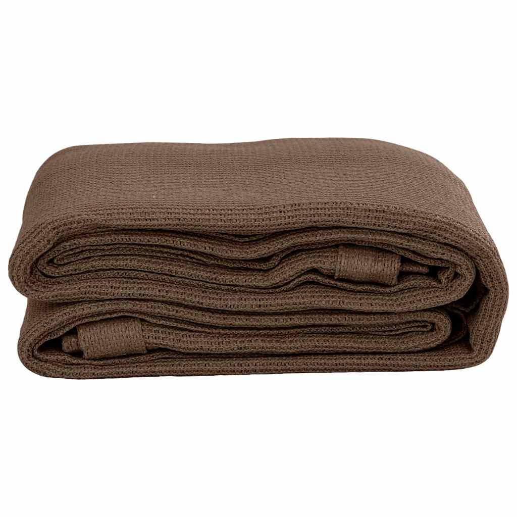 vidaXL Covor pentru cort, maro, 300x500 cm vidaXL Covor pentru cort, maro, 300x500 cm