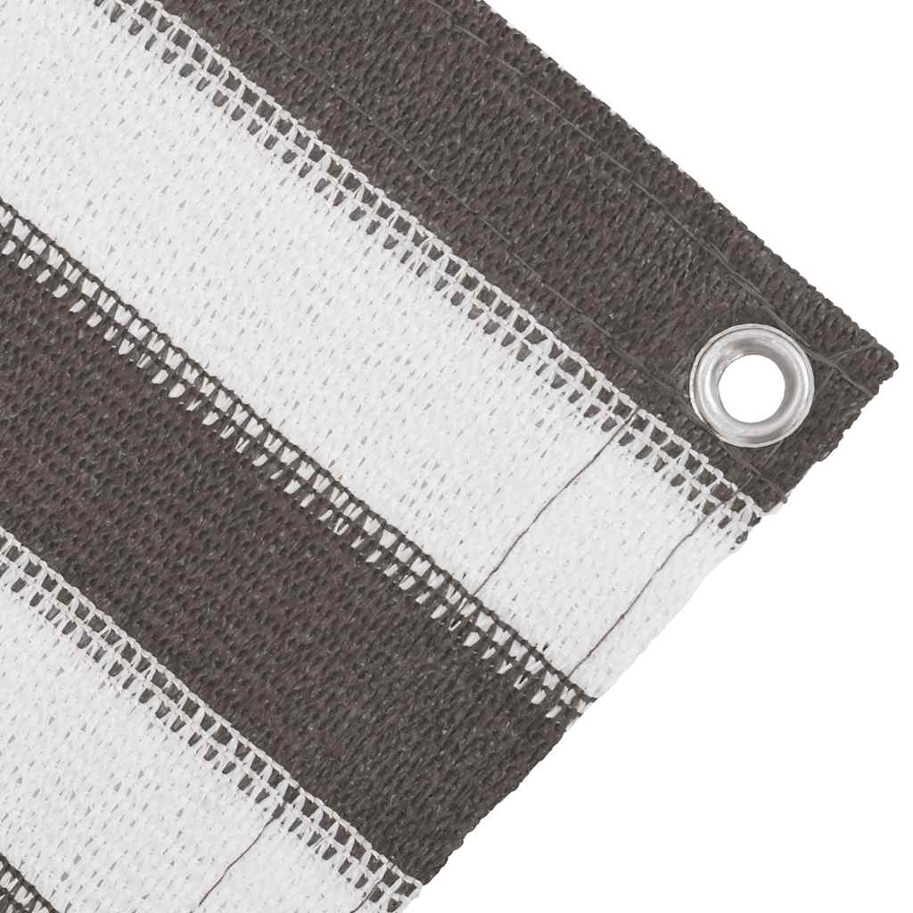 vidaXL Covor pentru cort, antracit și alb, 250x250 cm vidaXL Covor pentru cort, antracit și alb, 250x250 cm