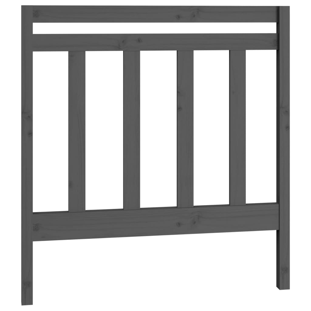 vidaXL Pat de zi extensibil, gri, 2x(90x200) cm, lemn masiv de pin