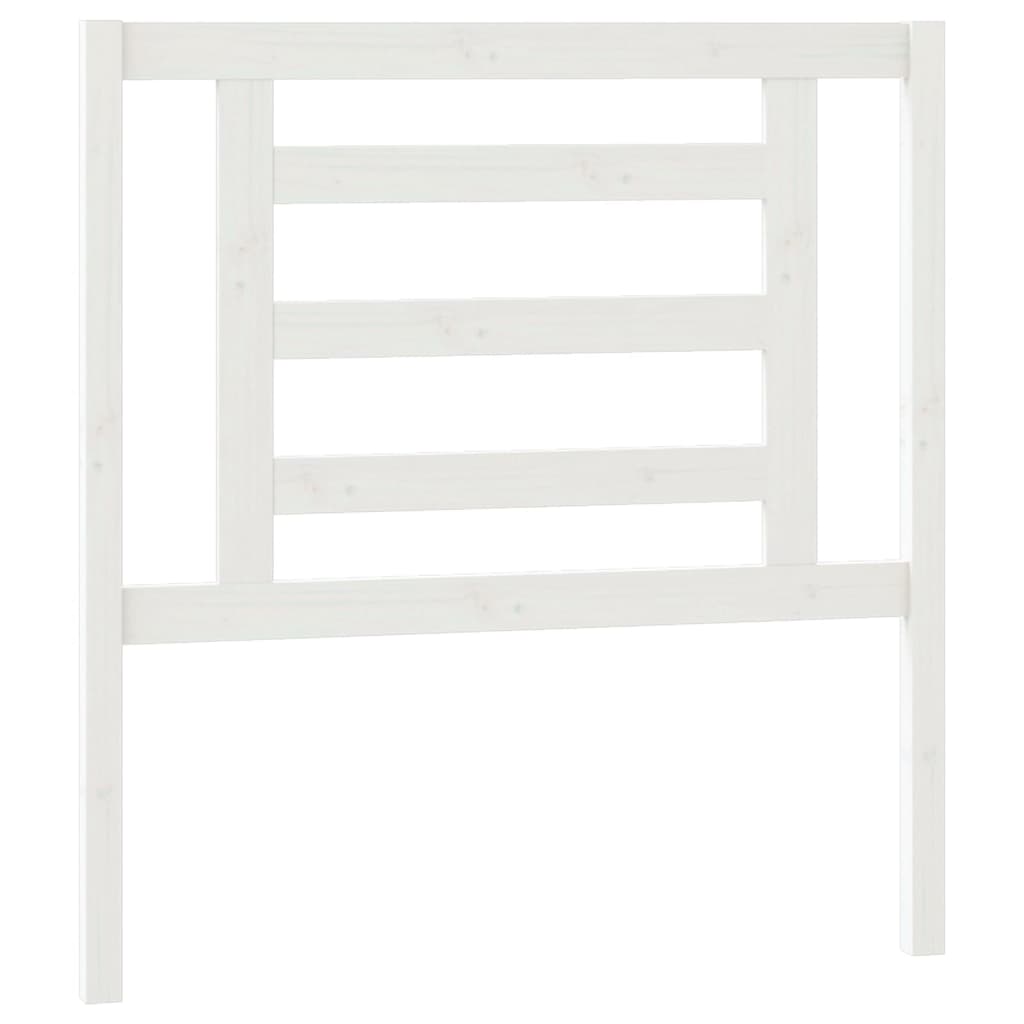 vidaXL Pat de zi extensibil, alb, 2x(90x200) cm, lemn masiv de pin
