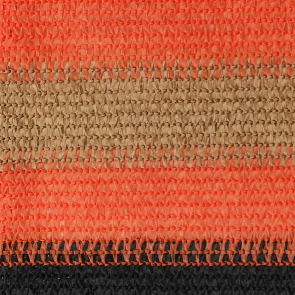 vidaXL Paravan de balcon, multicolor, 90x500 cm, HDPE