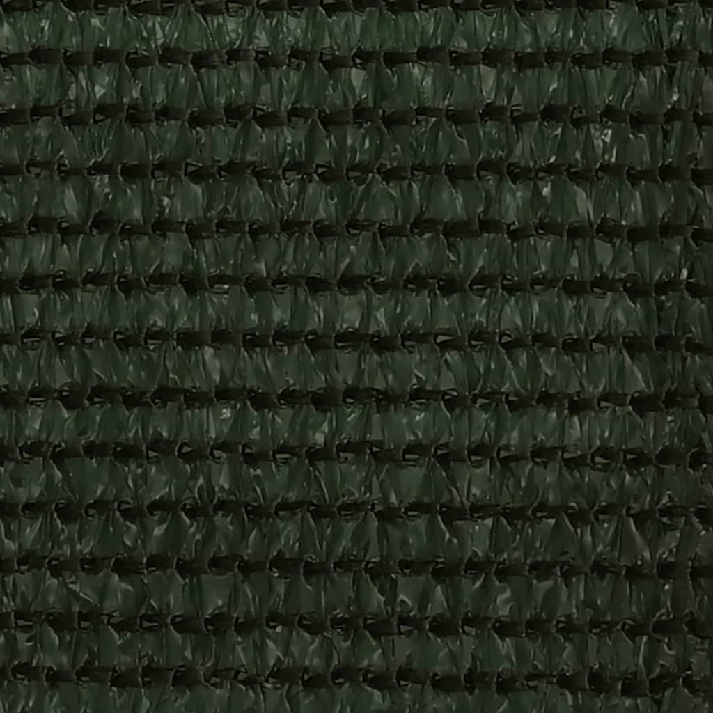 vidaXL Paravan pentru balcon, verde închis, 75x600 ,HDPE