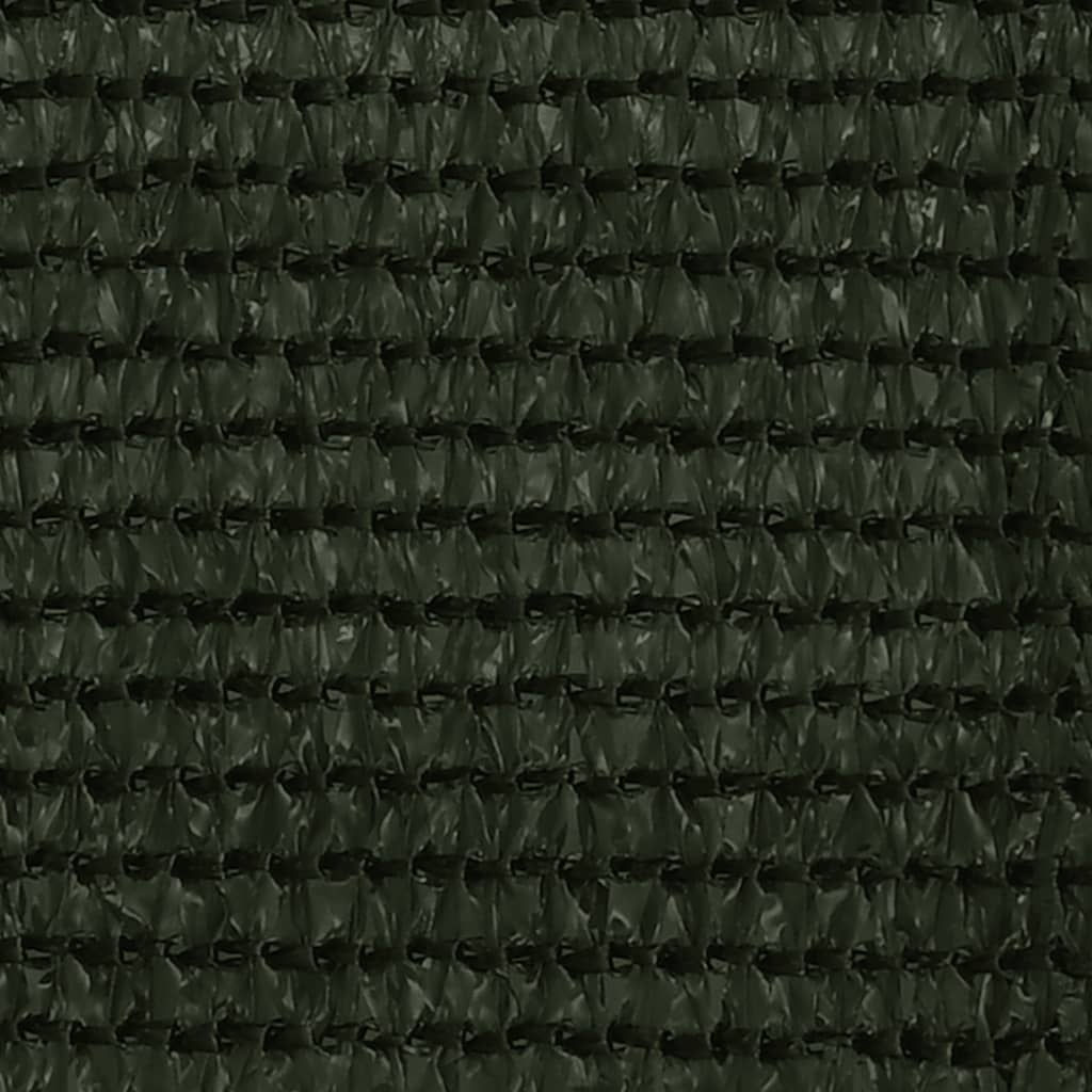 vidaXL Paravan de balcon, verde închis, 90x600 cm, HDPE