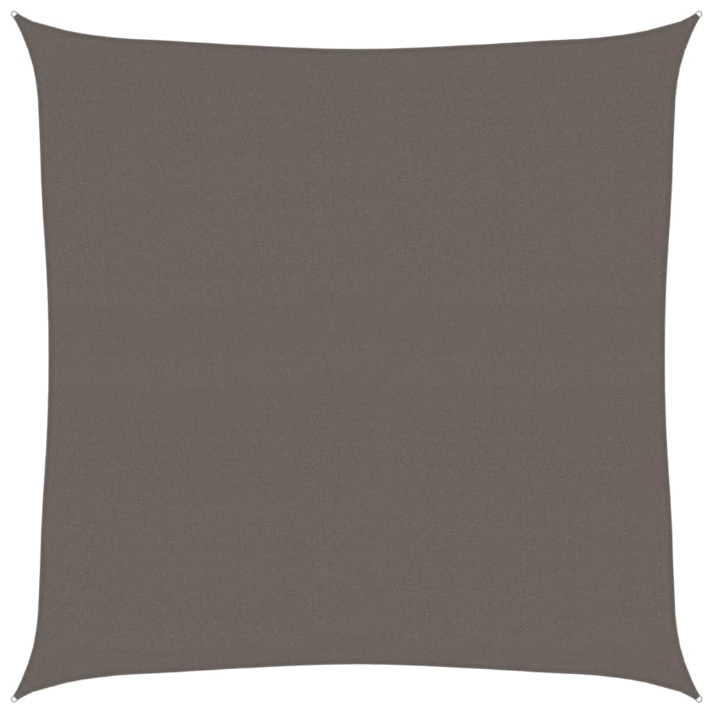 vidaXL Pânză parasolar, antracit, 5 x 5 m, HDPE, 160 g/m²