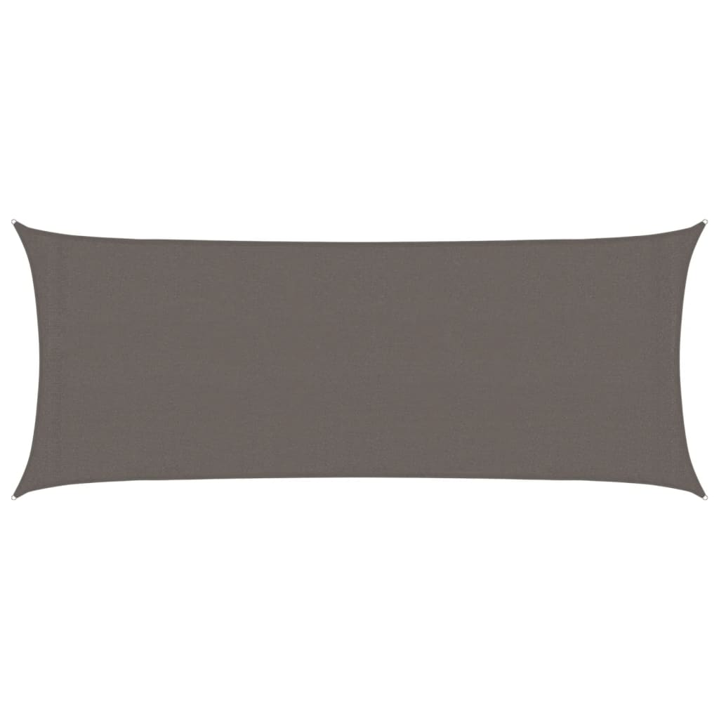 vidaXL Pânză parasolar, antracit, 2x4,5 m, HDPE, 160 g/m²
